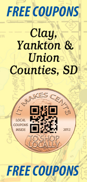 Clay Yankton and Union Counties SD coupons